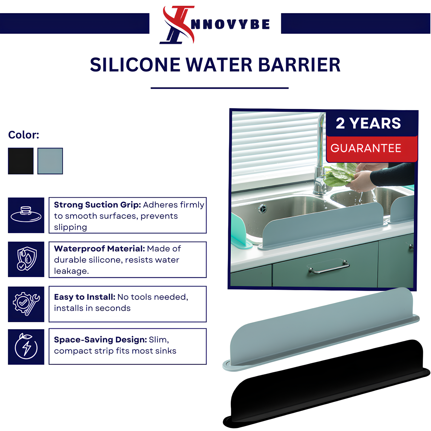Innovybe™ Silicone Water Barrier