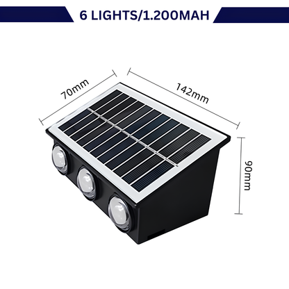 Innovybe™ IP65 Solar Wall Light